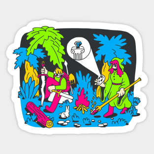 Treasure Hunters Sticker